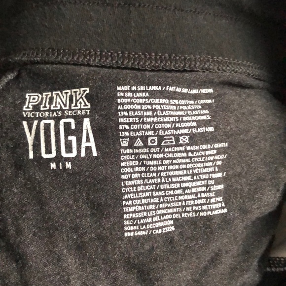 PINK stretch yoga pants - Picture 4 of 4